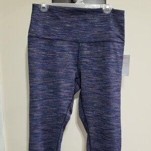 Women's Leggings XL NWT Purple Activewear Sports Leisure Casual Joe